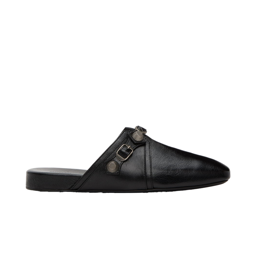 Superge in čevlji Balenciaga Cosy Cagole Slippers "Black" Črna | 716613-WAD4E-1008