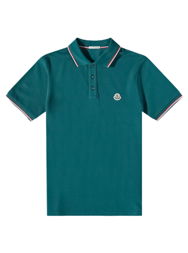Polo majica Moncler Classic Logo Polo Zelena | 8A703-00-84556-875