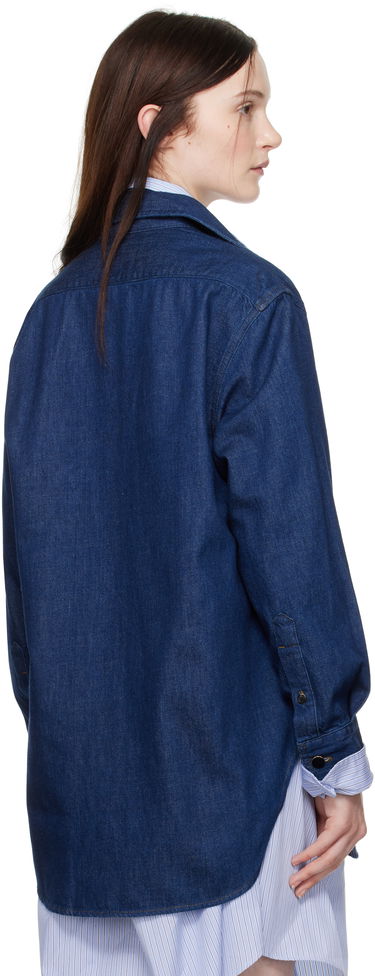 Srajce A.P.C. A.P.C. Anastasia Barbieri Edition Mare Denim Shirt Modra | COGYF-F12615, 2