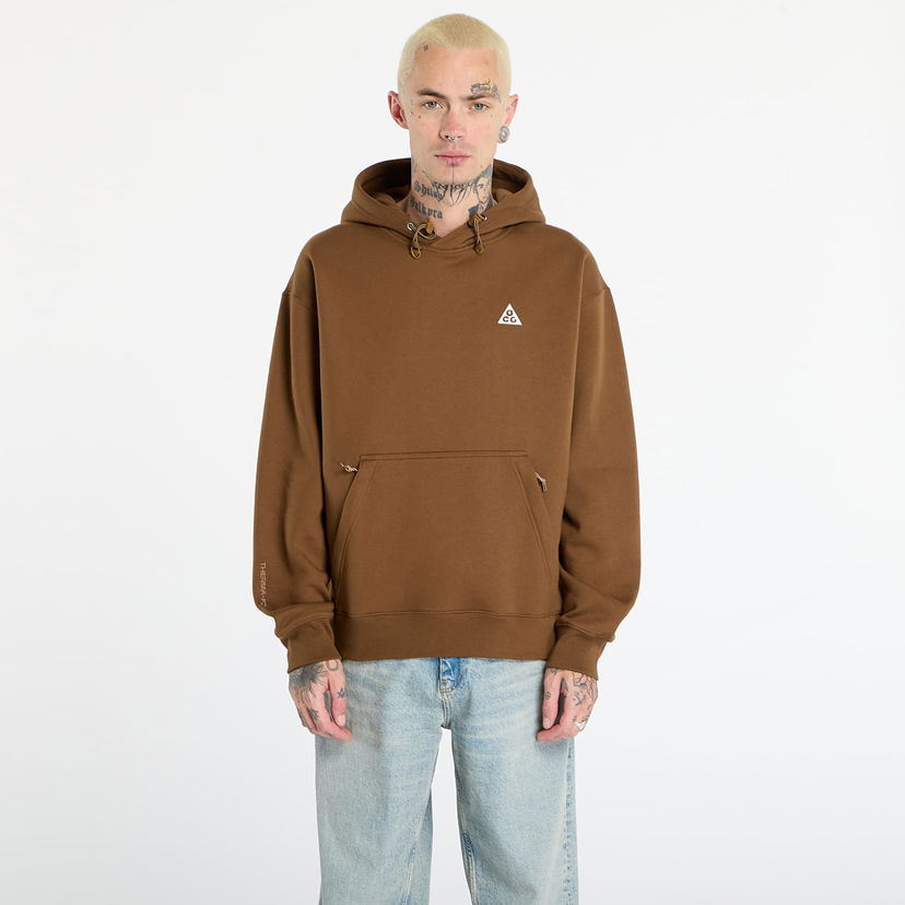 Pulover Nike ACG ACG Tuff Fleece Pullover Hoodie Rjava | DZ3392-235