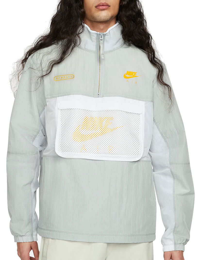 Vetrovka Nike Nike Air Woven Jacket Siva | dm5213-073