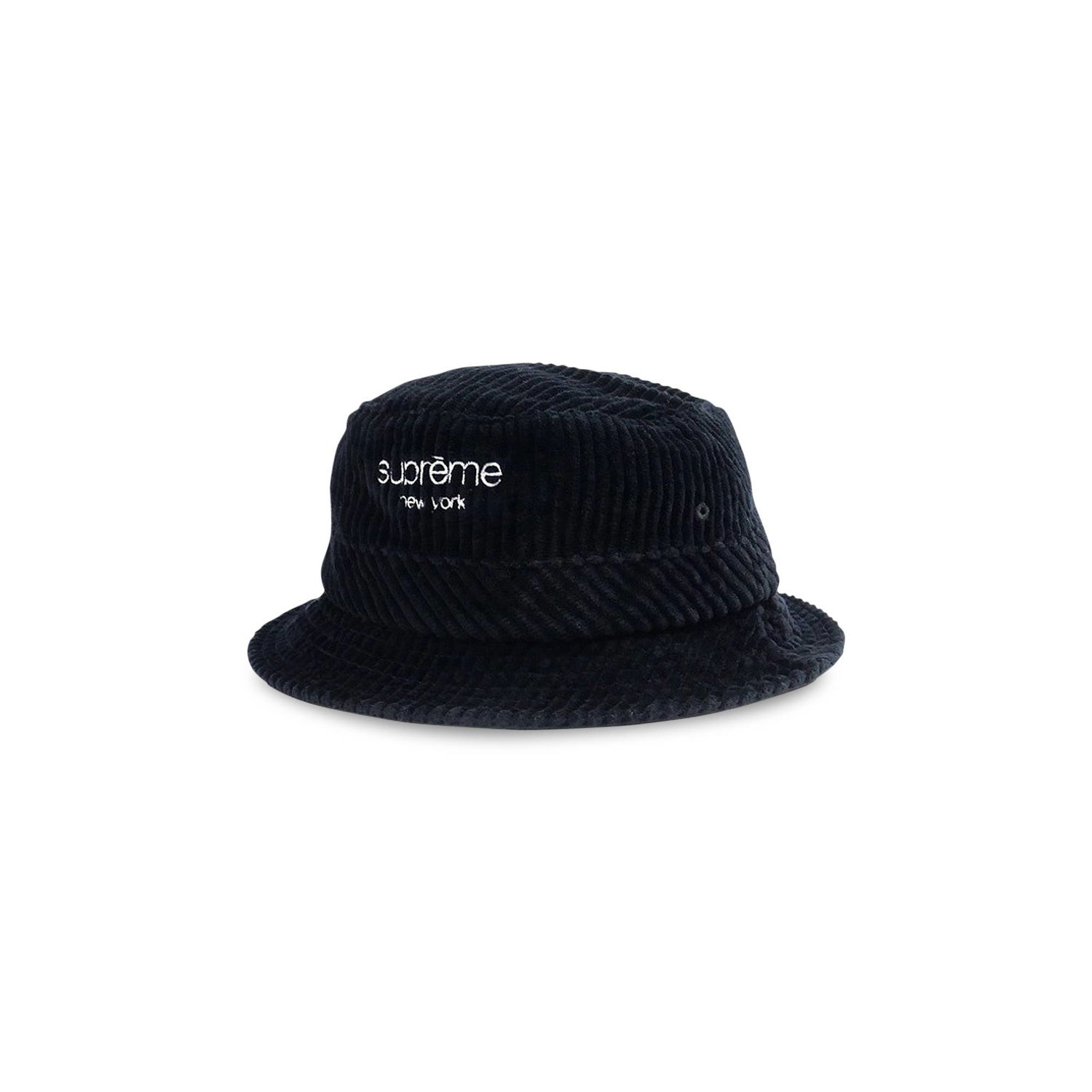 Klobuk Supreme Wide Wale Corduroy Crusher Hat Črna | SS20H112 BLACK, 1