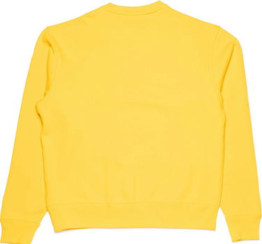 Pulover adidas Originals Pharrell Williams x Basics Crew Bold Rumena | HI5544, 4