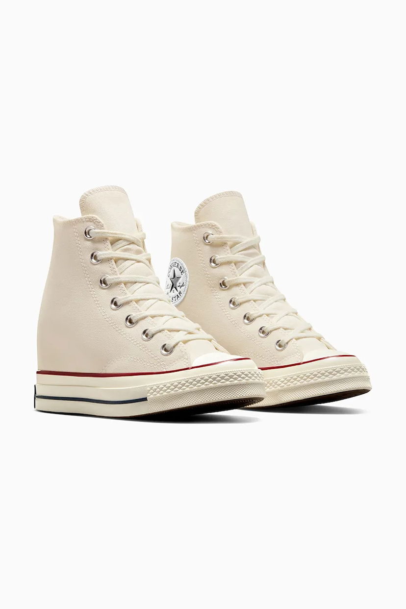 Superge in čevlji Converse Chuck 70 Wedge Platform Bela | A12562C