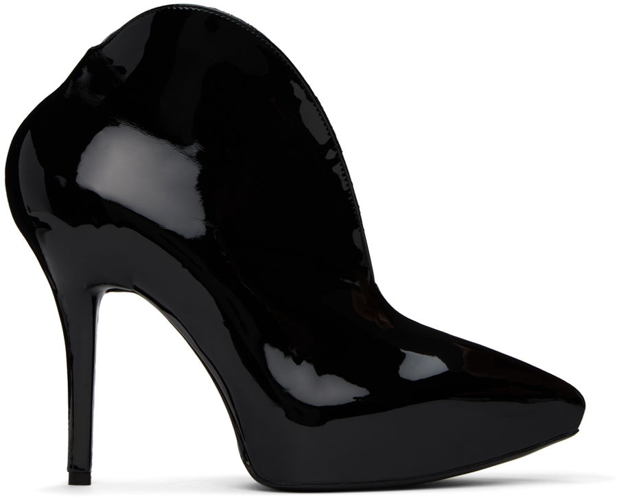 Nega čevljev Alaïa ALAÏA Slick Ankle Boots Črna | AA3E060TK024, 0