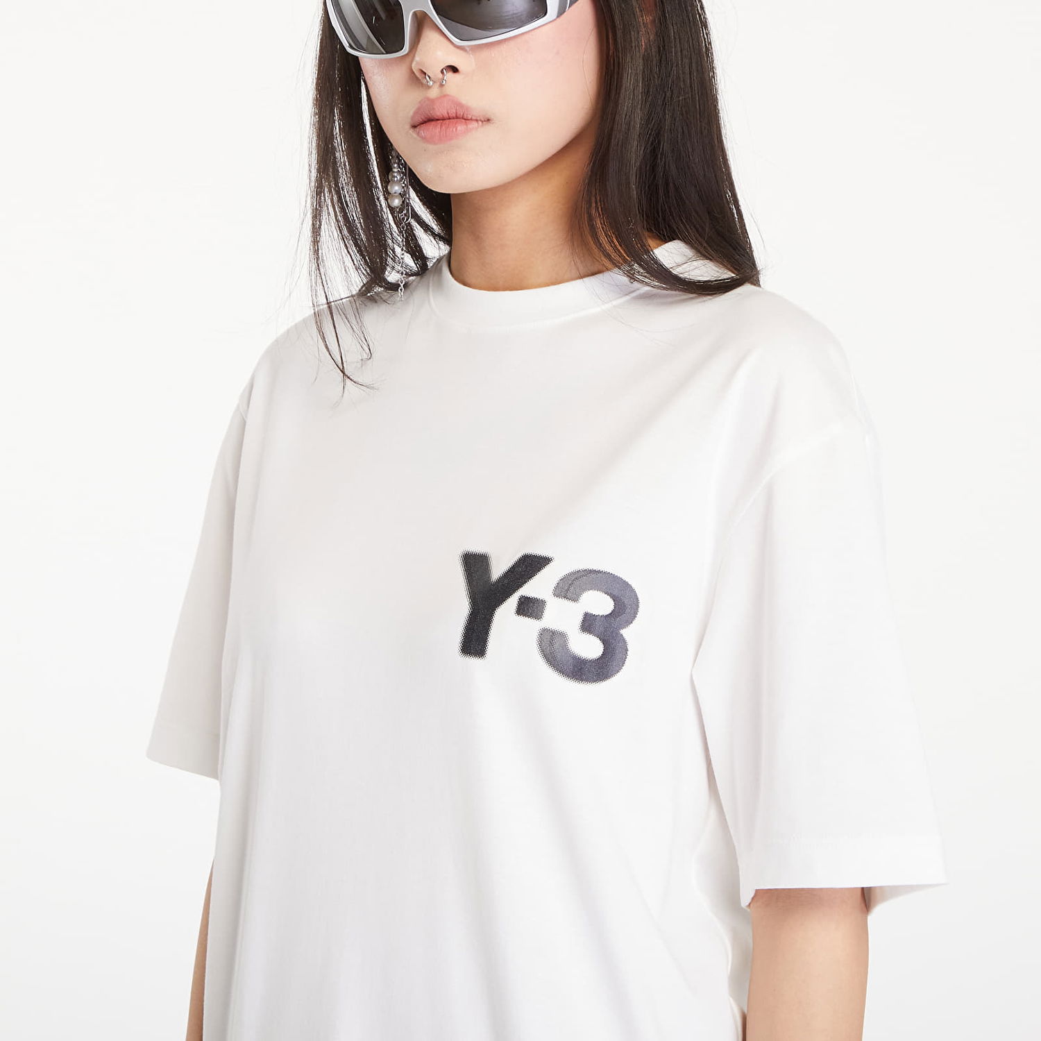Majica Y-3 Logo Short Sleeve Tee UNISEX Core White Bela | JE9281, 1