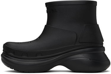 Superge in čevlji Balenciaga Balenciaga Crocs Edition Ankle Boots Črna | 815522 W1S8E, 2
