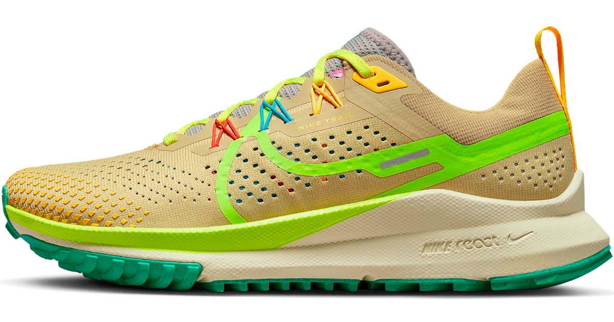 Superge in čevlji Nike React Pegasus Trail 4 Rumena | dj6159-700, 1