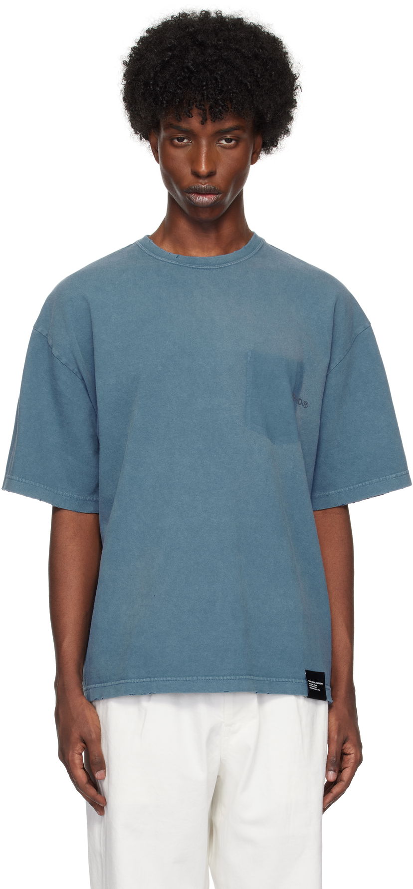 Majica Neighborhood SS T-shirt Modra | 242FPNH-CSM06