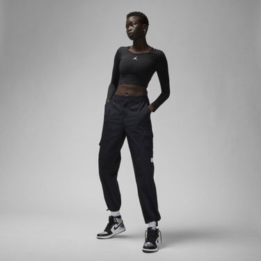 Krop-top Jordan Flight Top Črna | DQ4465-010, 0