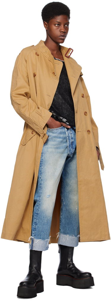 Pleteni pulover R13 R13 Layered Distressed Knit Sweater Črna | R13WY206-Y122B, 3