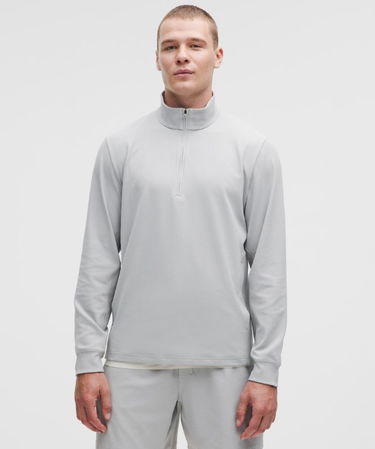 Pulover lululemon Reflective Half-Zip Running Top Siva | prod20004963, 0