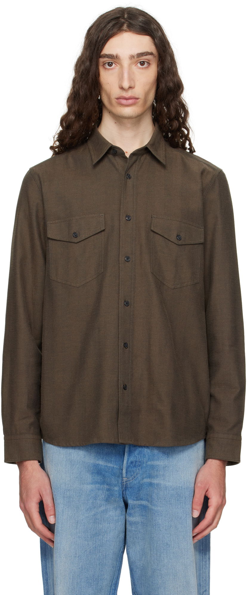 Srajce BOSS Hugo Flap Pocket Shirt Zelena | 50545396