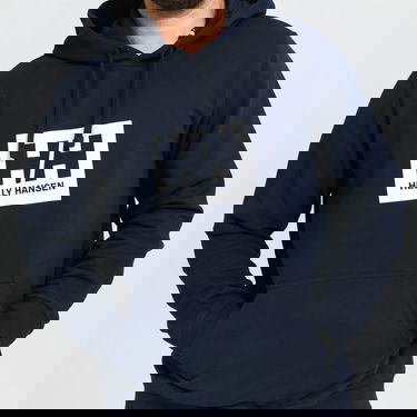 Pulover Helly Hansen Box Hoodie Mornarica | 53289 598, 2