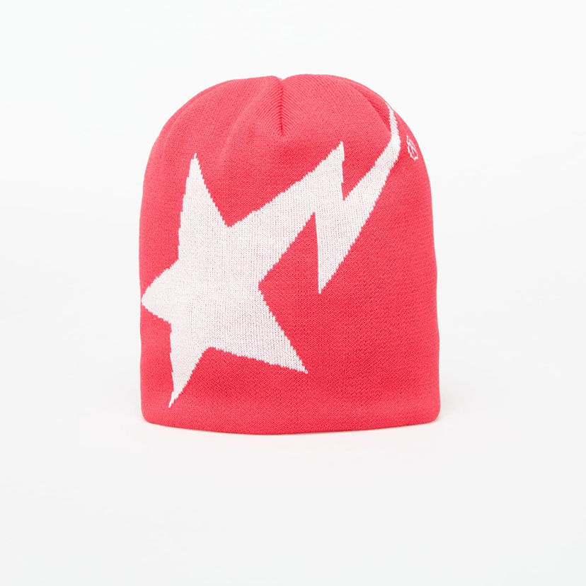 Beanie BAPE A BATHING APE Sta Knit Cap Roza | 001HTL301004MRED