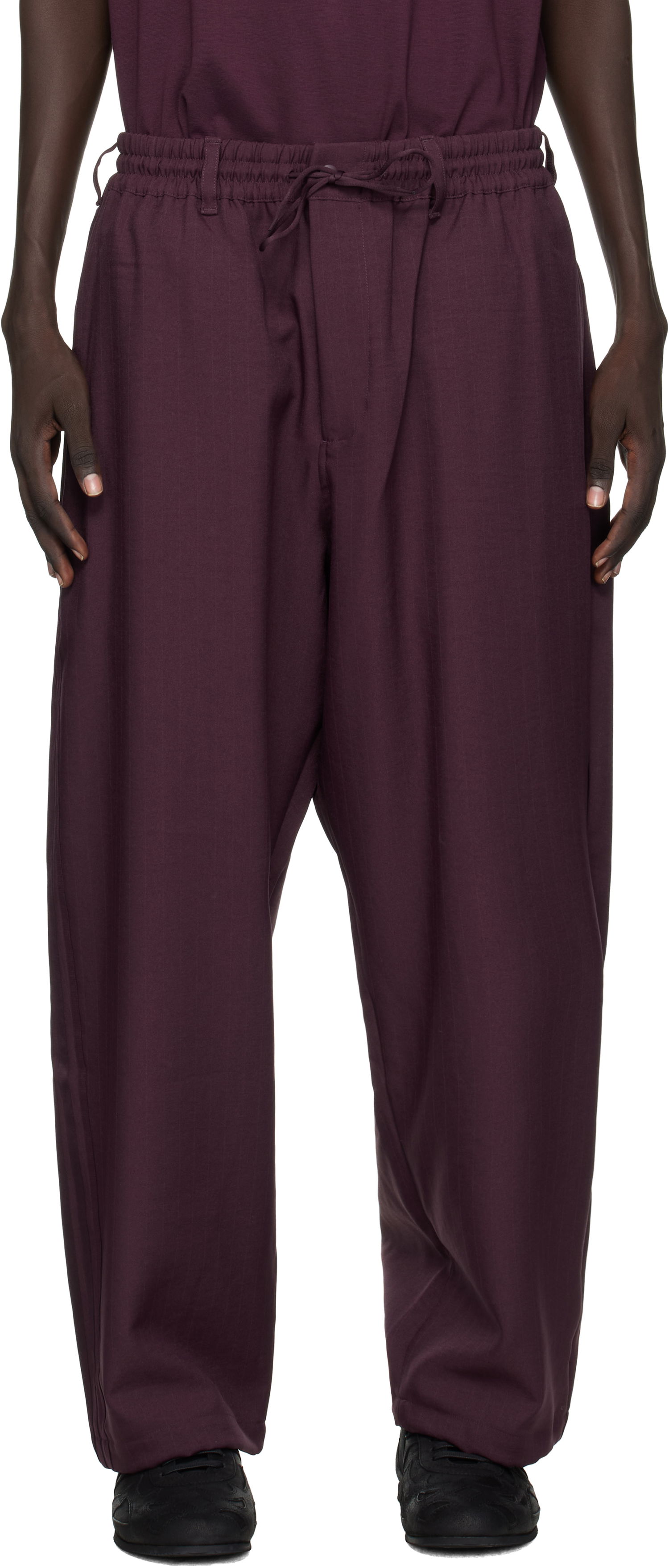Trenirka Y-3 Y-3 Sport Uniform Track Pants Bordo | KA9531, 0