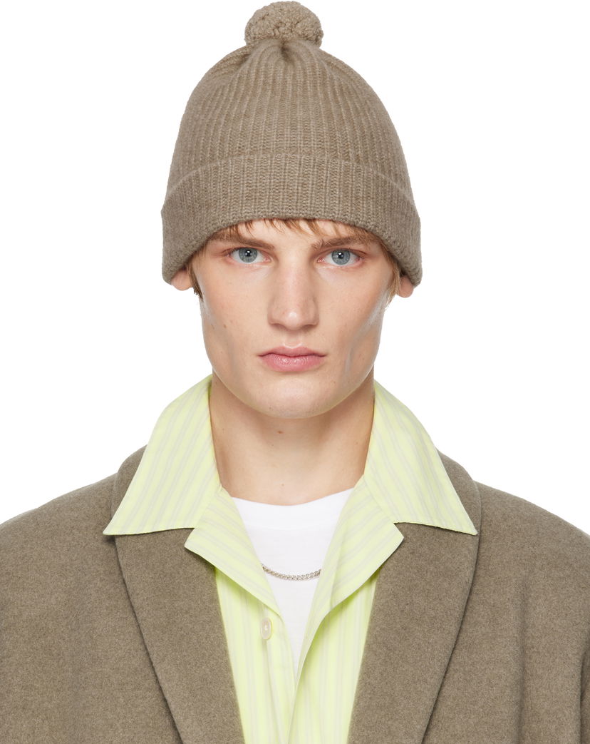 Beanie TEKLA Beanie Rjava | A24AC03AT-NB