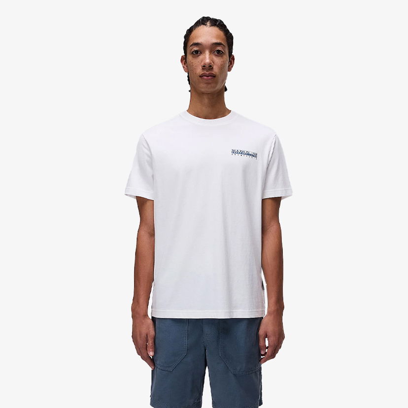 Majica Napapijri Napapijri Sovana Short Sleeve T-Shirt Bela | NP0A4IE42061