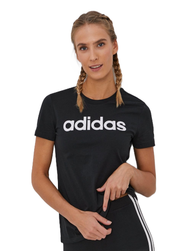 Majica adidas Performance Essentials Slim Logo Črna | GL0769