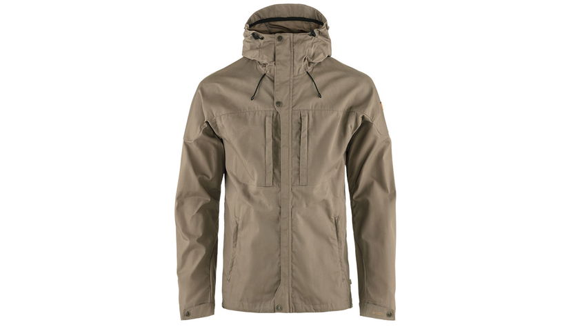 Jakna FJÄLLRÄVEN Skogsö Hooded Durable Multi-Pocket Outdoor Trekking Jacket Bež | F81698-244