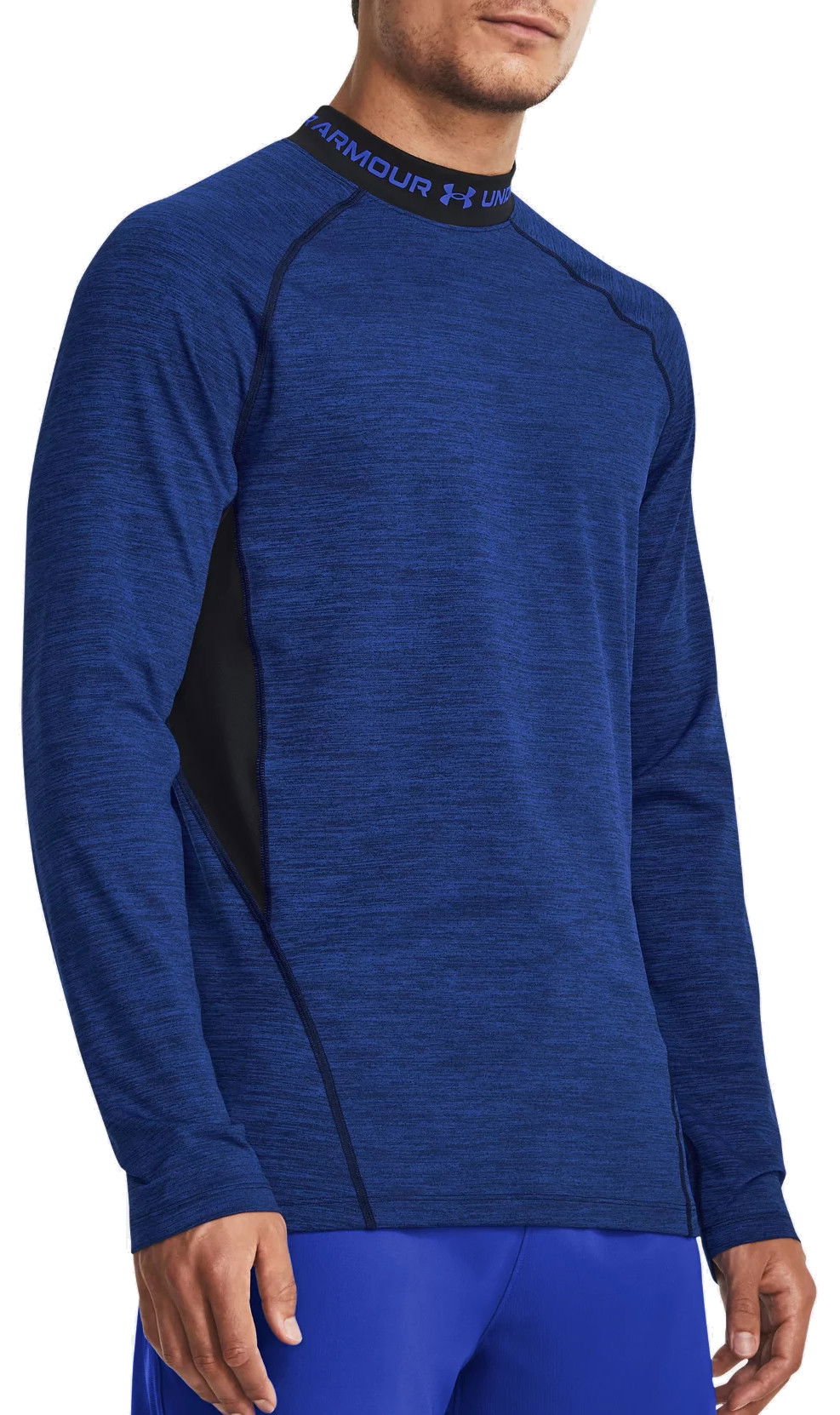 Majica Under Armour ColdGear® Twist Mockneck Tee Mornarica | 1379820-400, 0