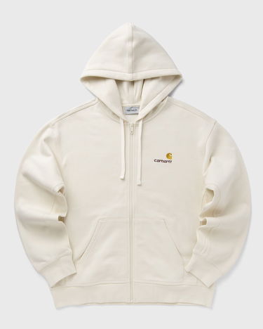 Pulover Carhartt WIP American Script Zip Hoodie Bela | I033063-05.XX, 1