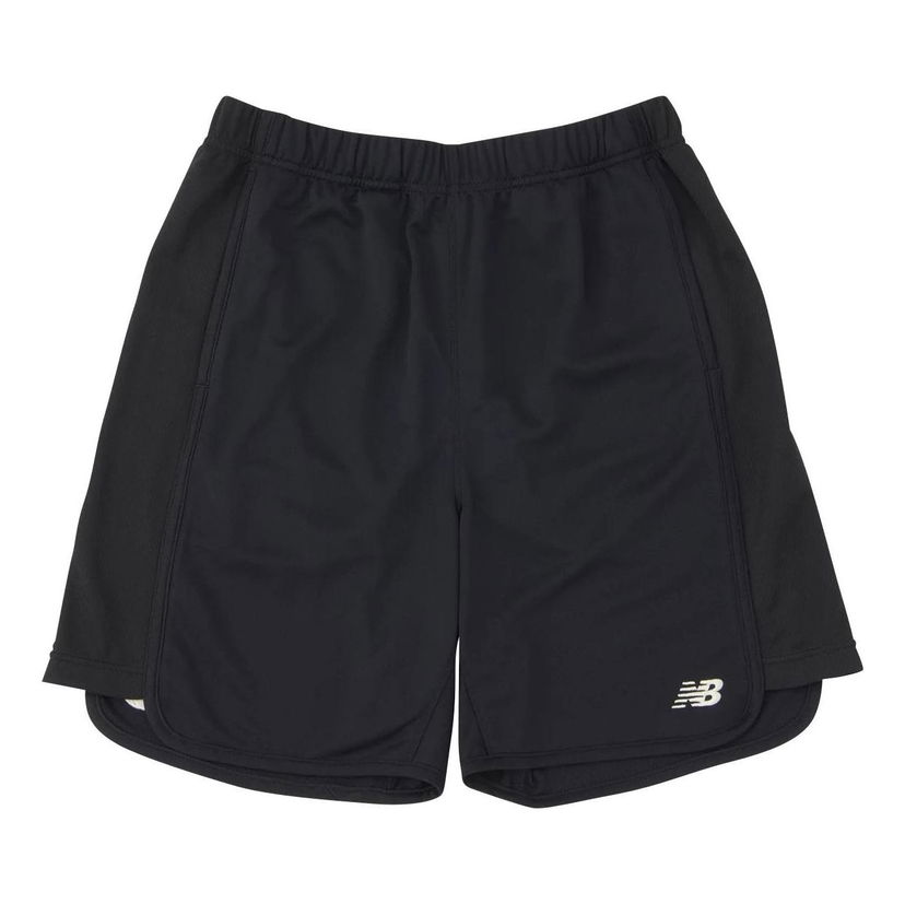 Kratke hlače New Balance Side Panel Shorts Črna | AMS45076-BK