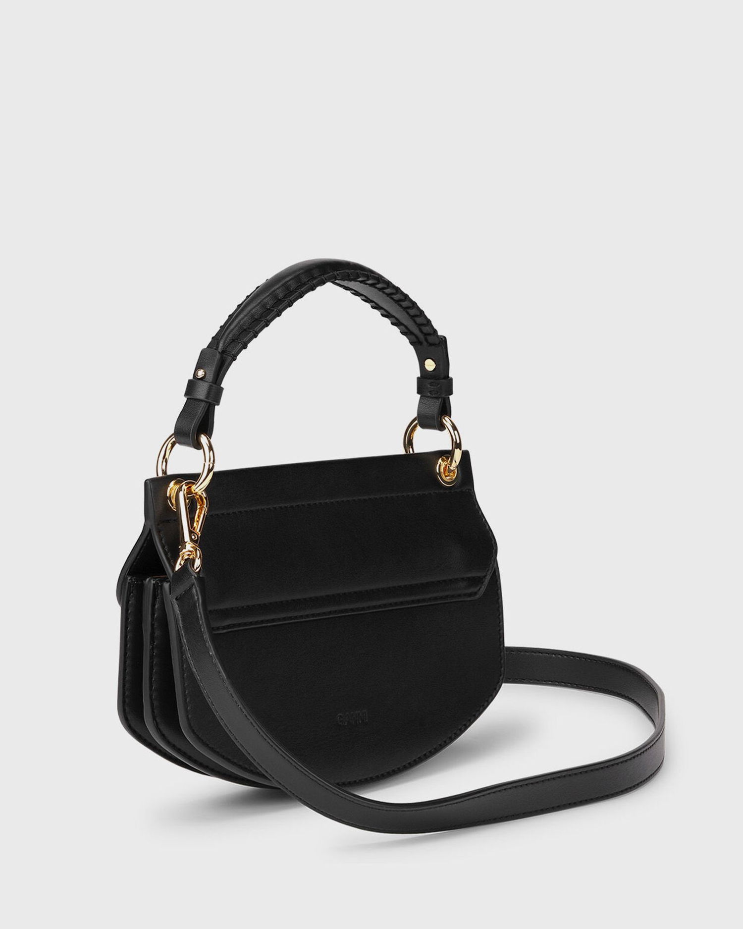 Torbica GANNI Mini Top Handle Bag Črna | A6349-099, 1