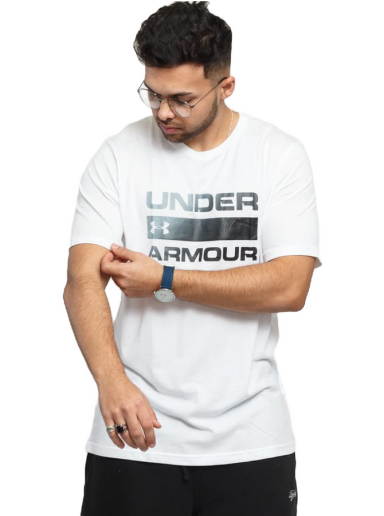 Majica Under Armour Team Issue Wordmark SS Tee Bela | 1329582-100