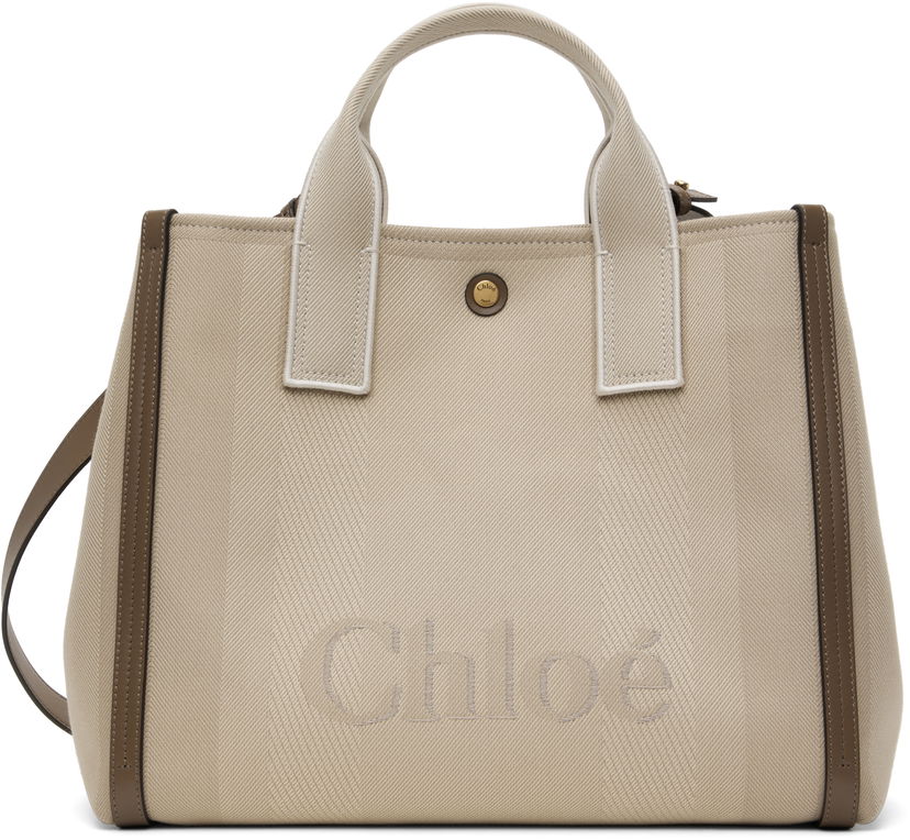 Tote bag CHLOÉ Chloé 'Chloé Carry' Tote Bag Bež | CHC25SS910O65