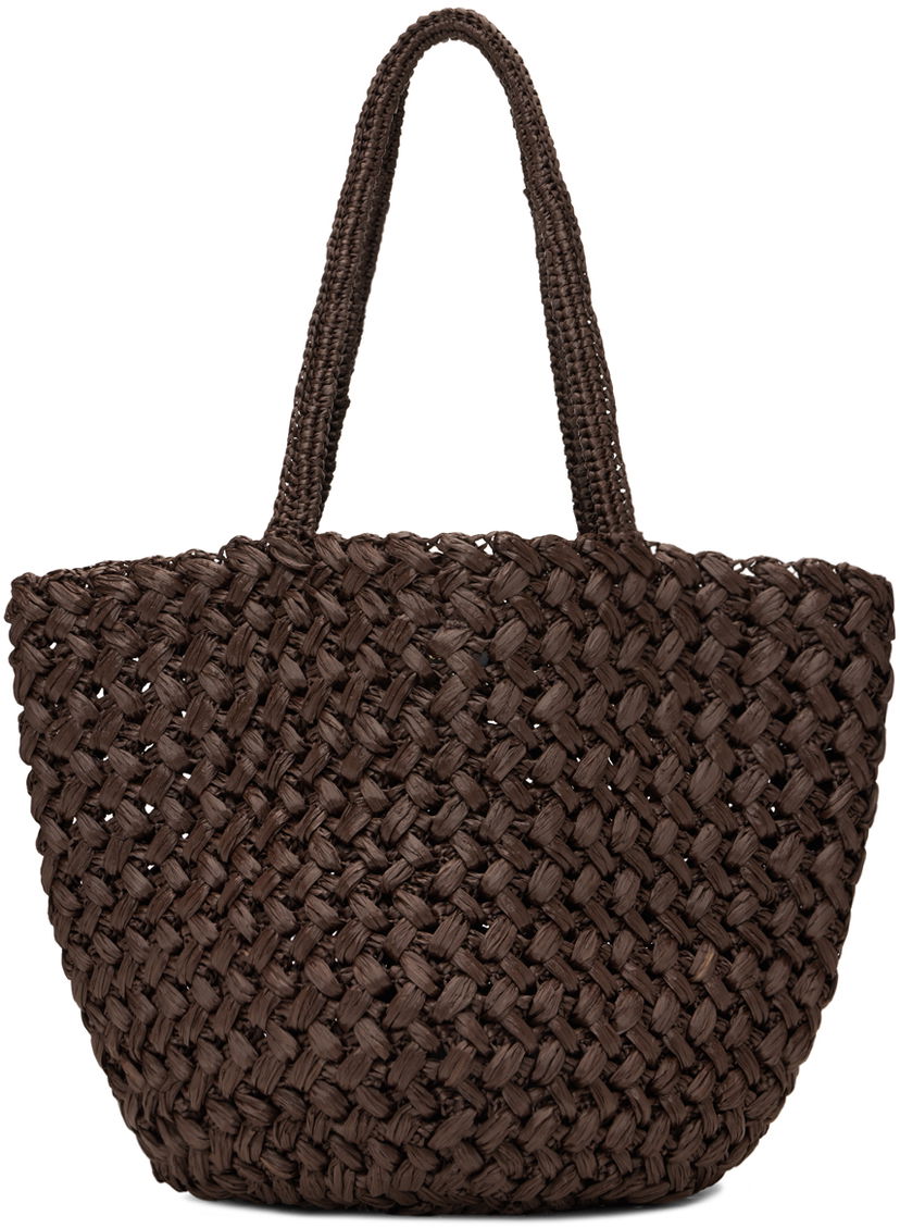 Tote bag The Row The Row Estelle Woven Tote Rjava | W1655-W756