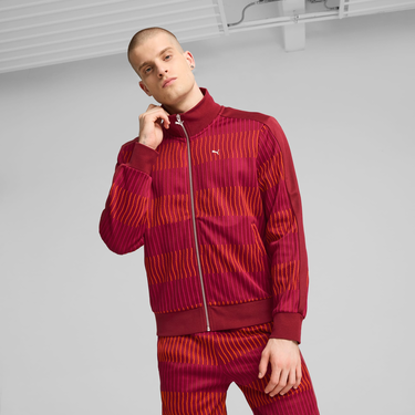 Bomber jakna Puma Players Lane T7 Jacket Rdeča | 626659, 2