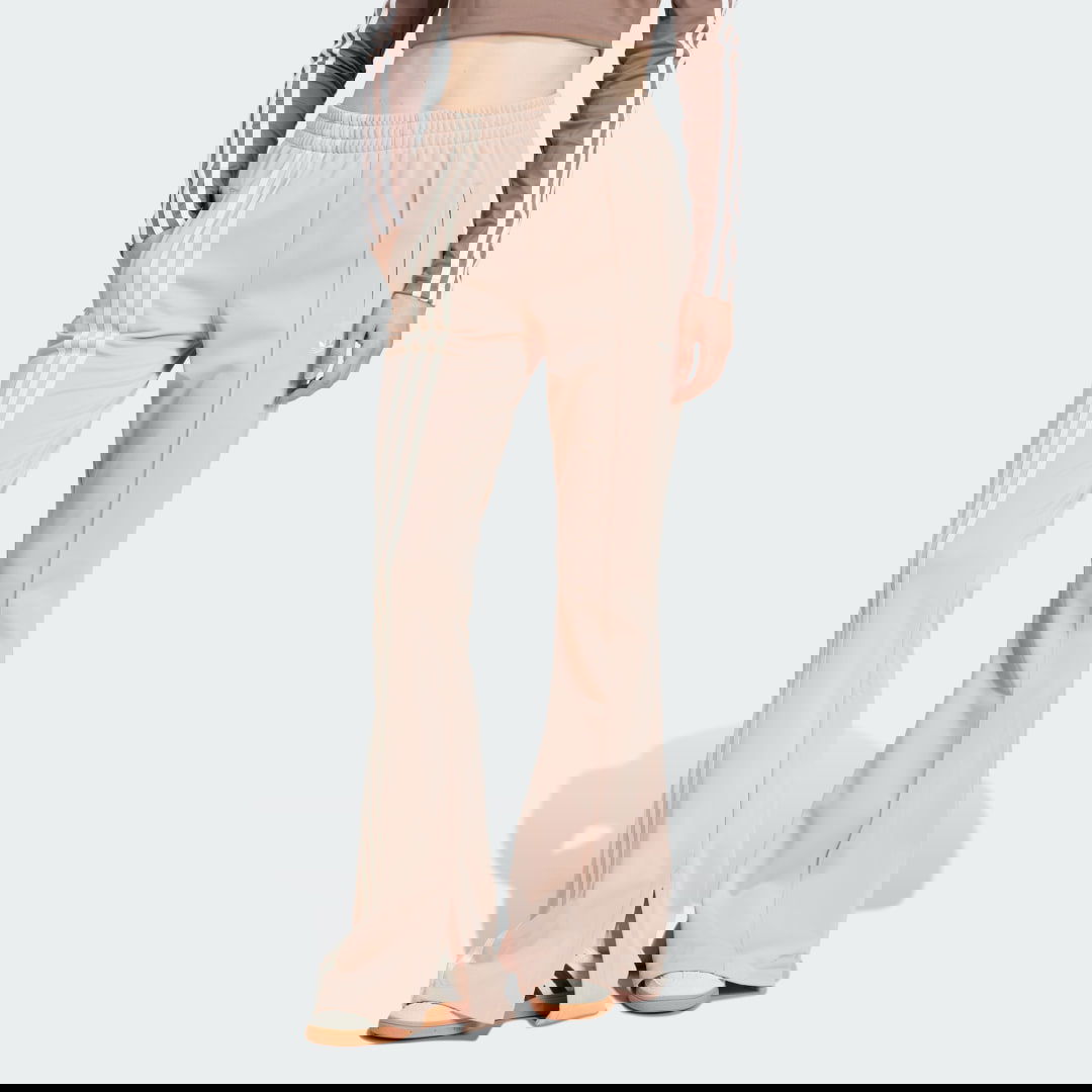 Trenirka adidas Performance 3-Stripes Flared Firebird Track Pants Roza | JJ0935, 0