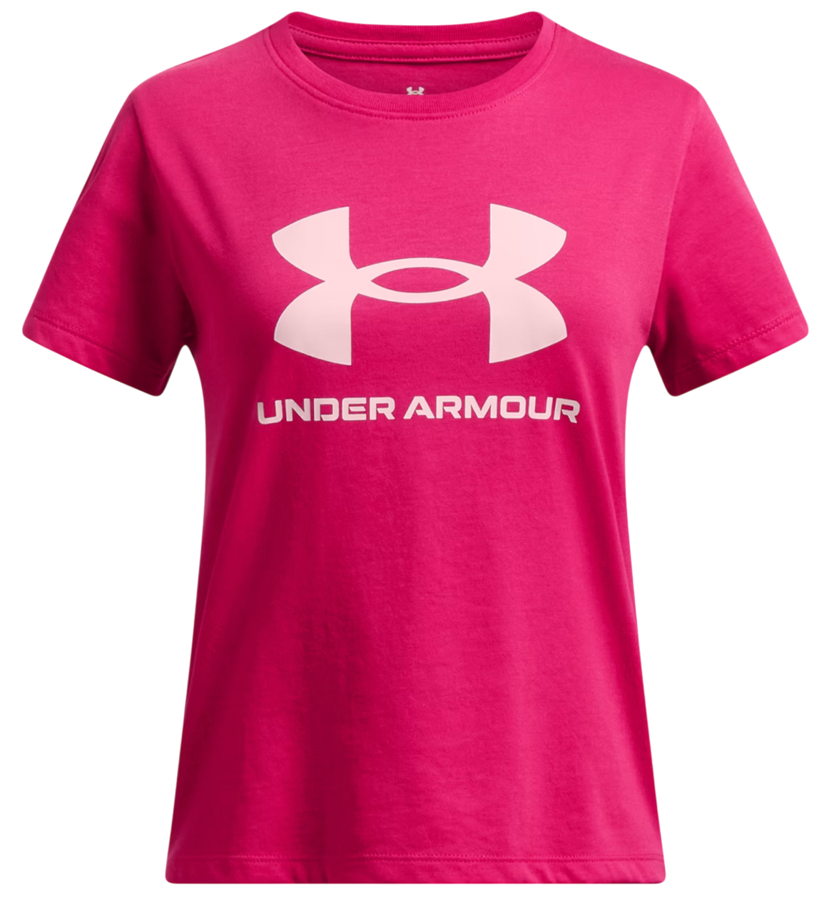 Majica Under Armour Under Armour Big Logo Short Sleeve T-Shirt Roza | 1389756-681, 0