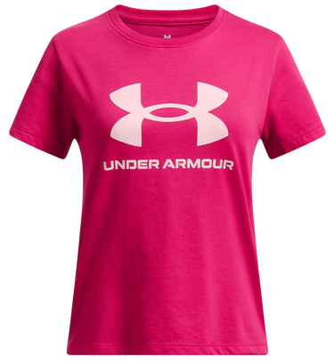 Majica Under Armour Under Armour Big Logo Short Sleeve T-Shirt Roza | 1389756-681, 0