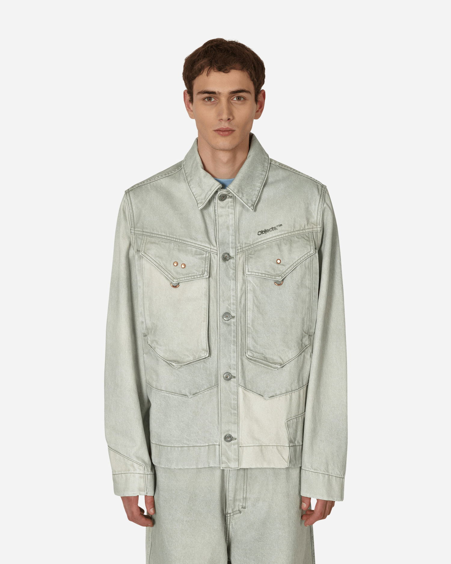 Jakna Objects IV Life Denim Jacket Zelena | 001-201-01-0422 PATGRN, 0