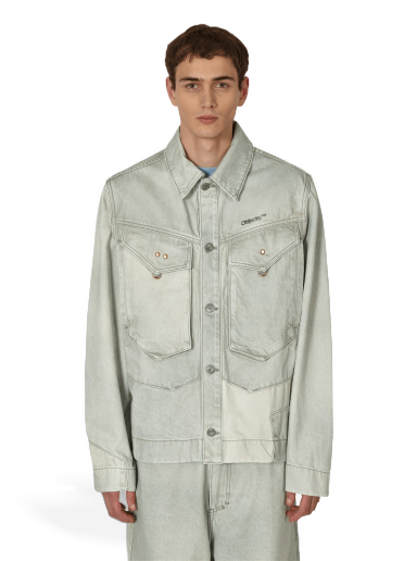 Jakna Objects IV Life Denim Jacket Zelena | 001-201-01-0422 PATGRN