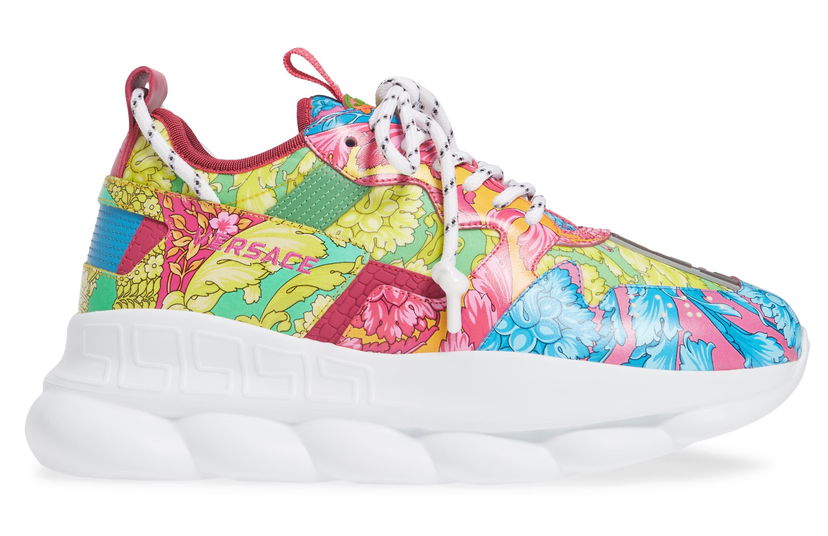 Superge in čevlji Versace Versace Chain Reaction Fluo Barocco Večbarvna | DSU7462-D30TG_DMC