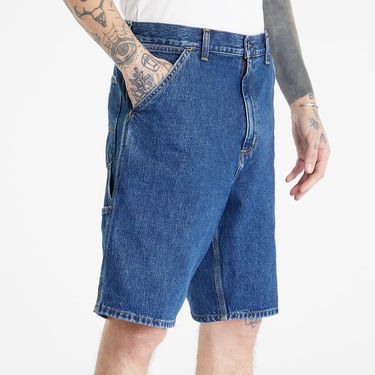 Kratke hlače Carhartt WIP Single Knee Short Blue Modra | I032026.106, 3