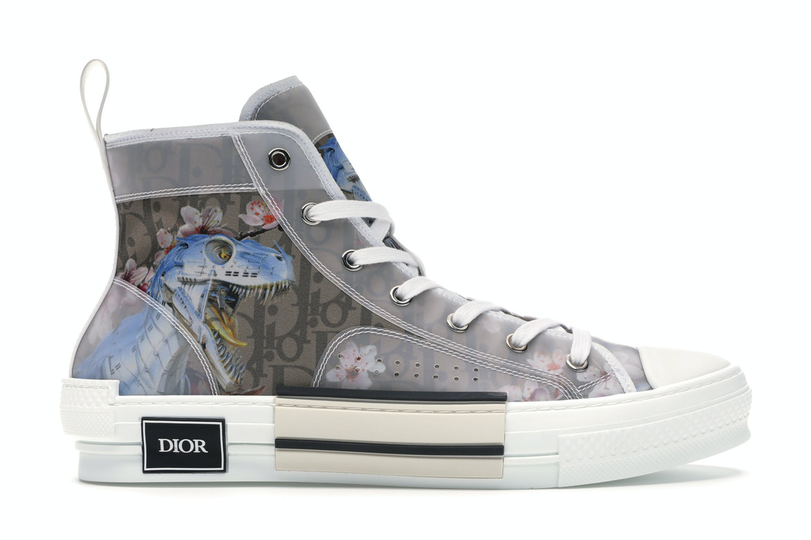Superge in čevlji Dior B23 High Sorayama Dinosaur Siva | 3SH118YNF_H061, 0