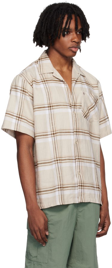 Srajce Carhartt WIP Checked Relaxed Shirt Bež | I033031, 1