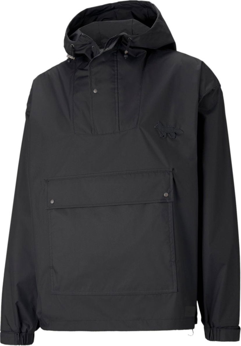 Vetrovka Puma MAISON KITSUNE x Smock Windbreaker Črna | 530443-001