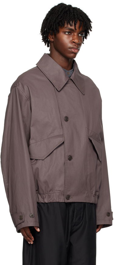Bomber jakna LEMAIRE Boxy Button-Up Jacket Siva | OW1019 LF1133, 1