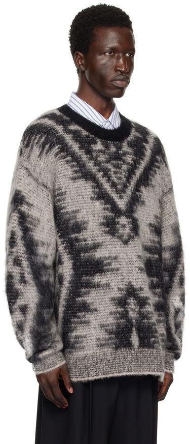Pleteni pulover ISABEL MARANT Isabel Marant Fabo Knitted Sweater Siva | 25PPU0653HA-C1L05H, 1