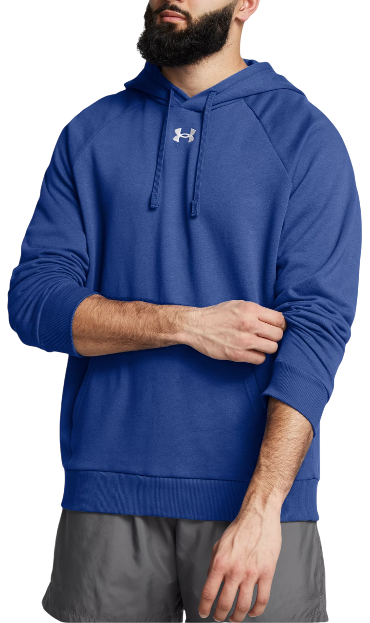 Pulover Under Armour Fleece Training Hoodie Modra | 1379757-432