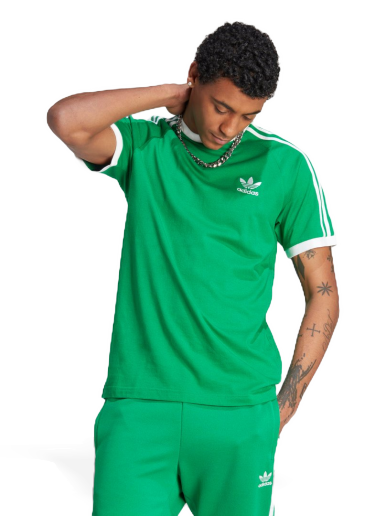Majica adidas Originals Adicolor Classics 3-Stripes Tee Zelena | IM0410