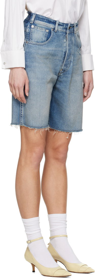 Kratke hlače Maison Margiela Maison Margiela Faded Denim Shorts Modra | S50MU0086 S30383, 1