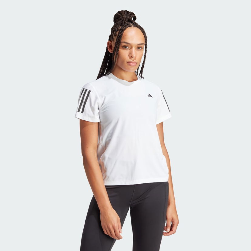 Majica adidas Performance Own the Run Tee Bela | IK7442