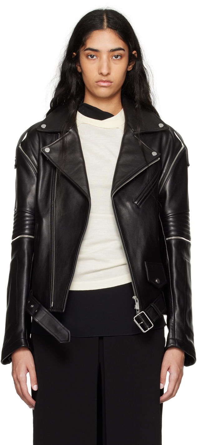 Bomber jakna Helmut Lang Helmut Lang Astro Biker Jacket Črna | O05HM103
