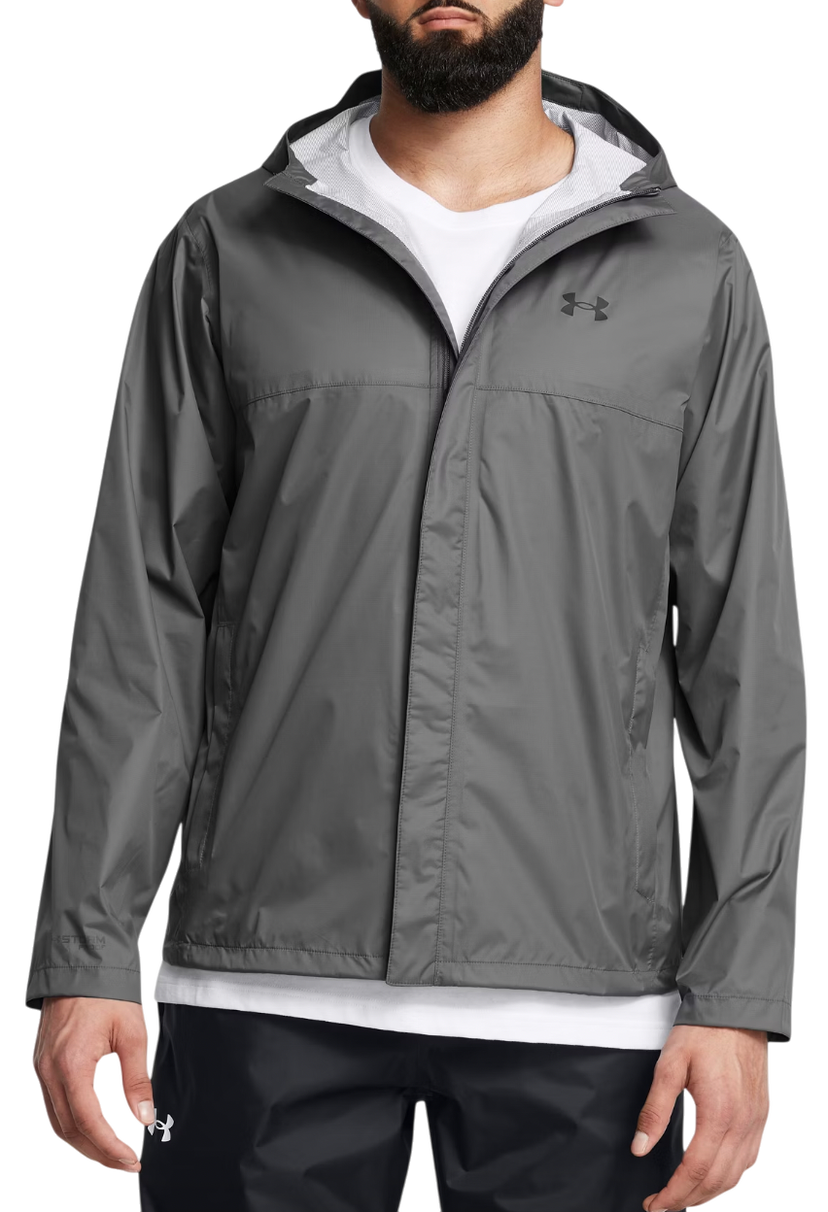 Vetrovka Under Armour Cloudstrike Hooded Jacket Siva | 1374644-026